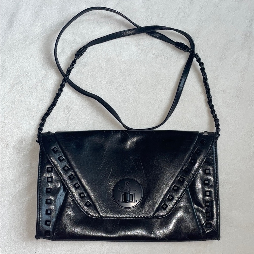 Elliott Lucca 100% Leather Studded Purse